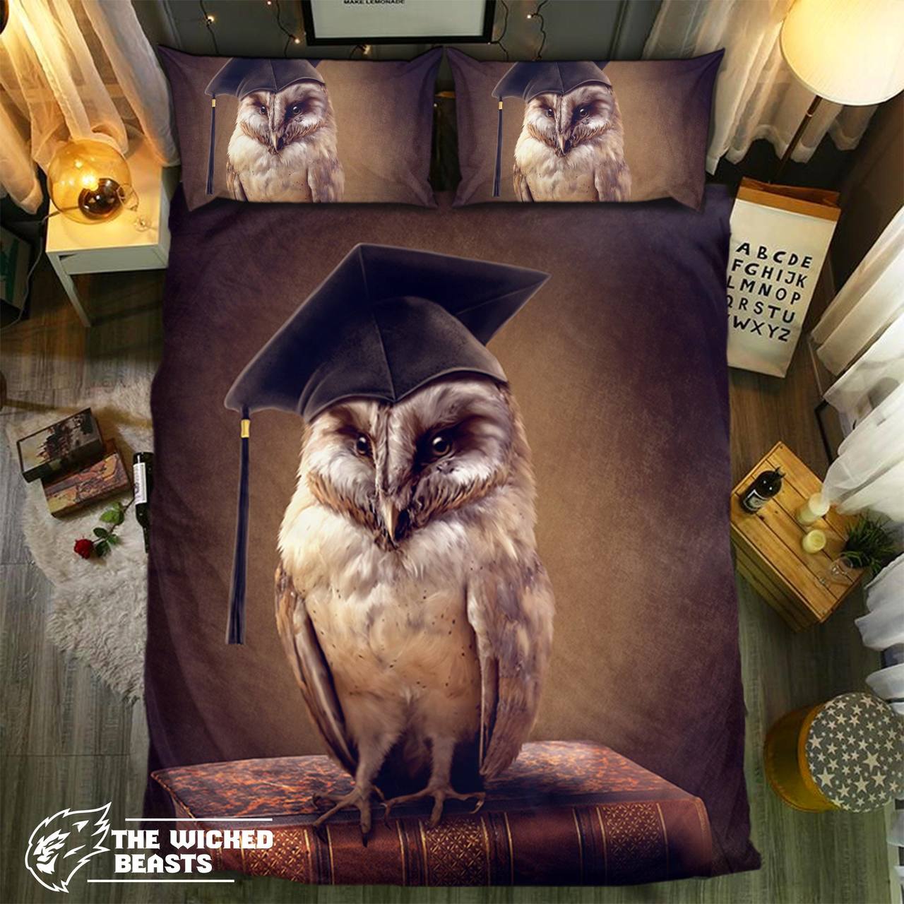 pecial Owl Collection 2808373D Customized Duvet Cover Bedding Sets