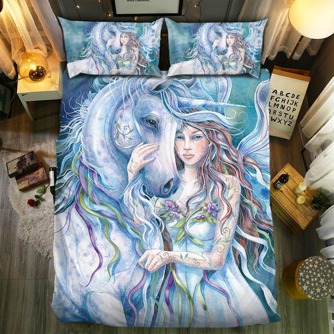 pecial Unicorn Customize Customized Bedding Sets Duvet Cover