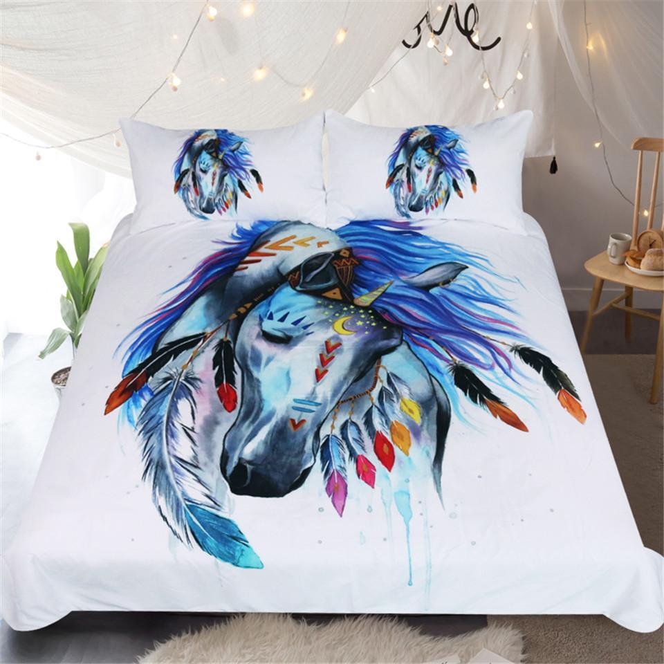Pferd by Pixie Cold Art 3D Customized Duvet Cover Bedding Sets
