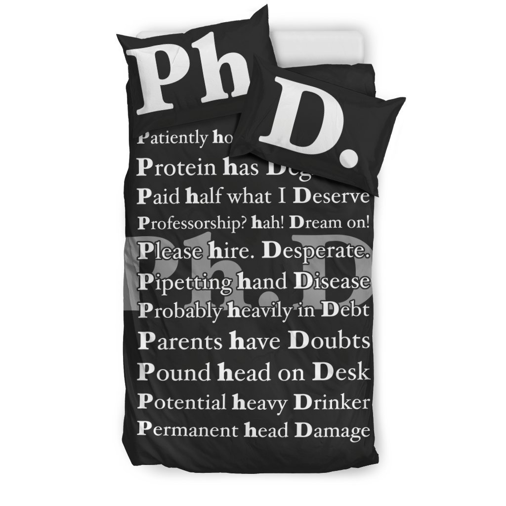 Ph.D 3D Customized Duvet Cover Bedding Sets