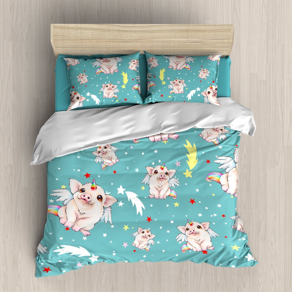 Pig 3D Customized Duvet Cover Bedding Sets