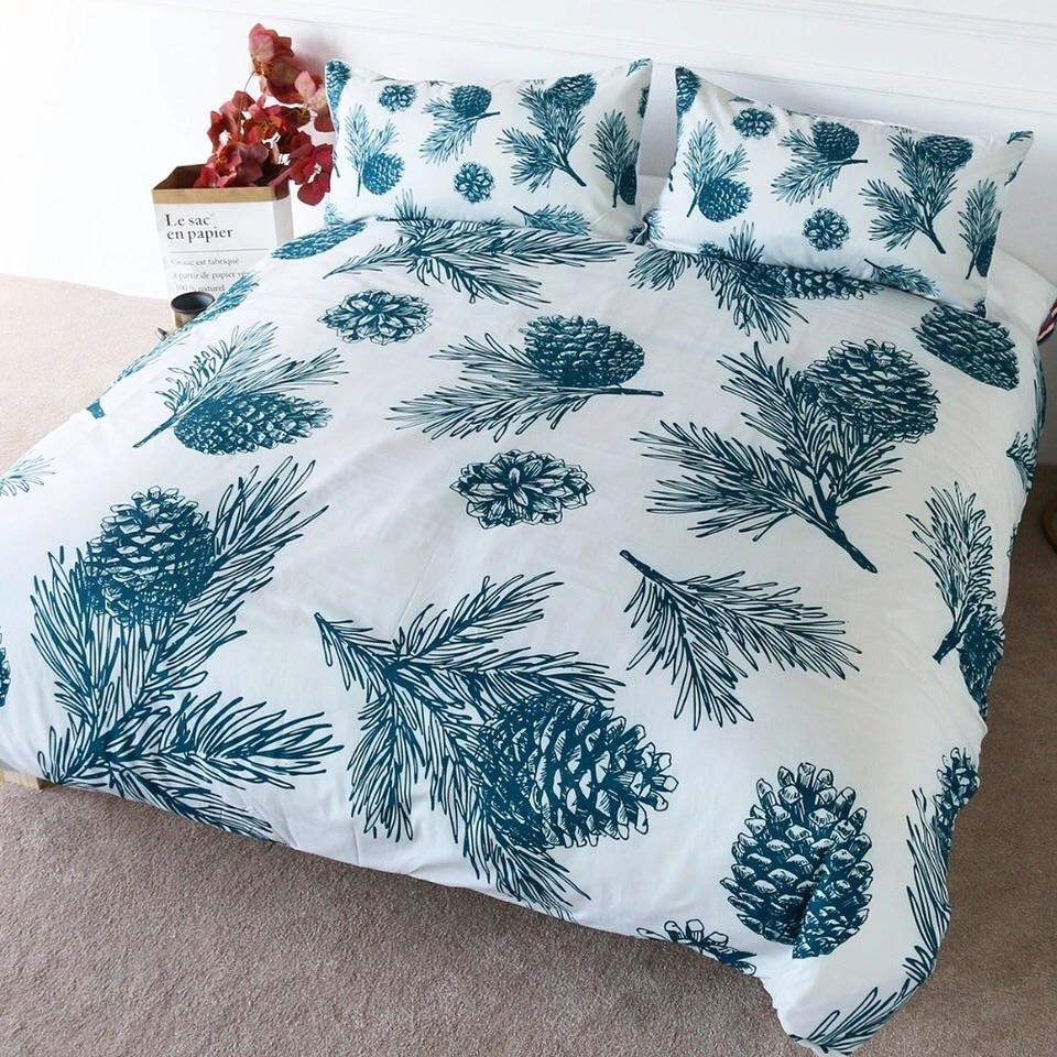 Pine Cone 3D Customized Duvet Cover Bedding Sets