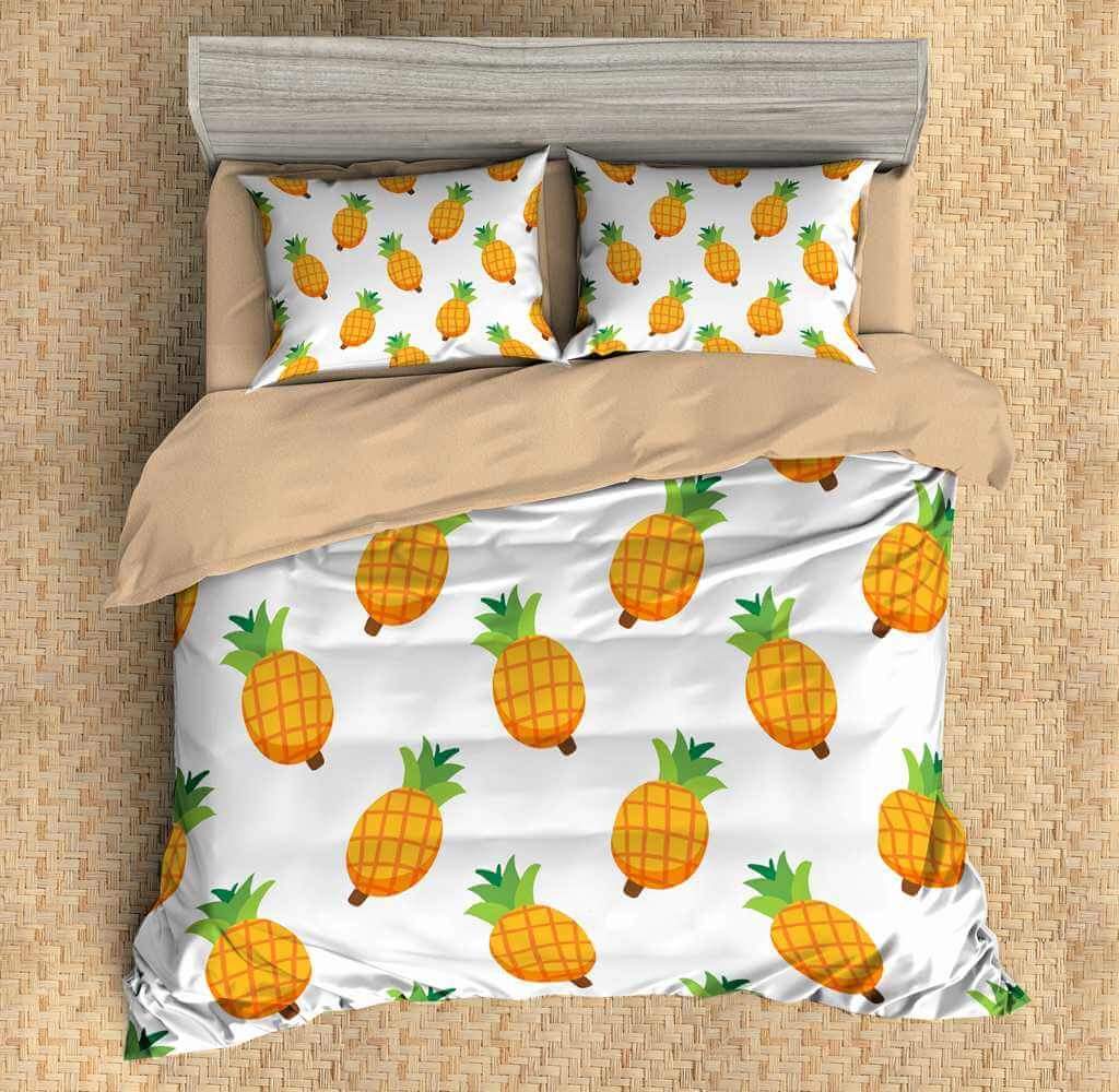 Pineapple 2 3D Customized Duvet Cover Bedding Sets