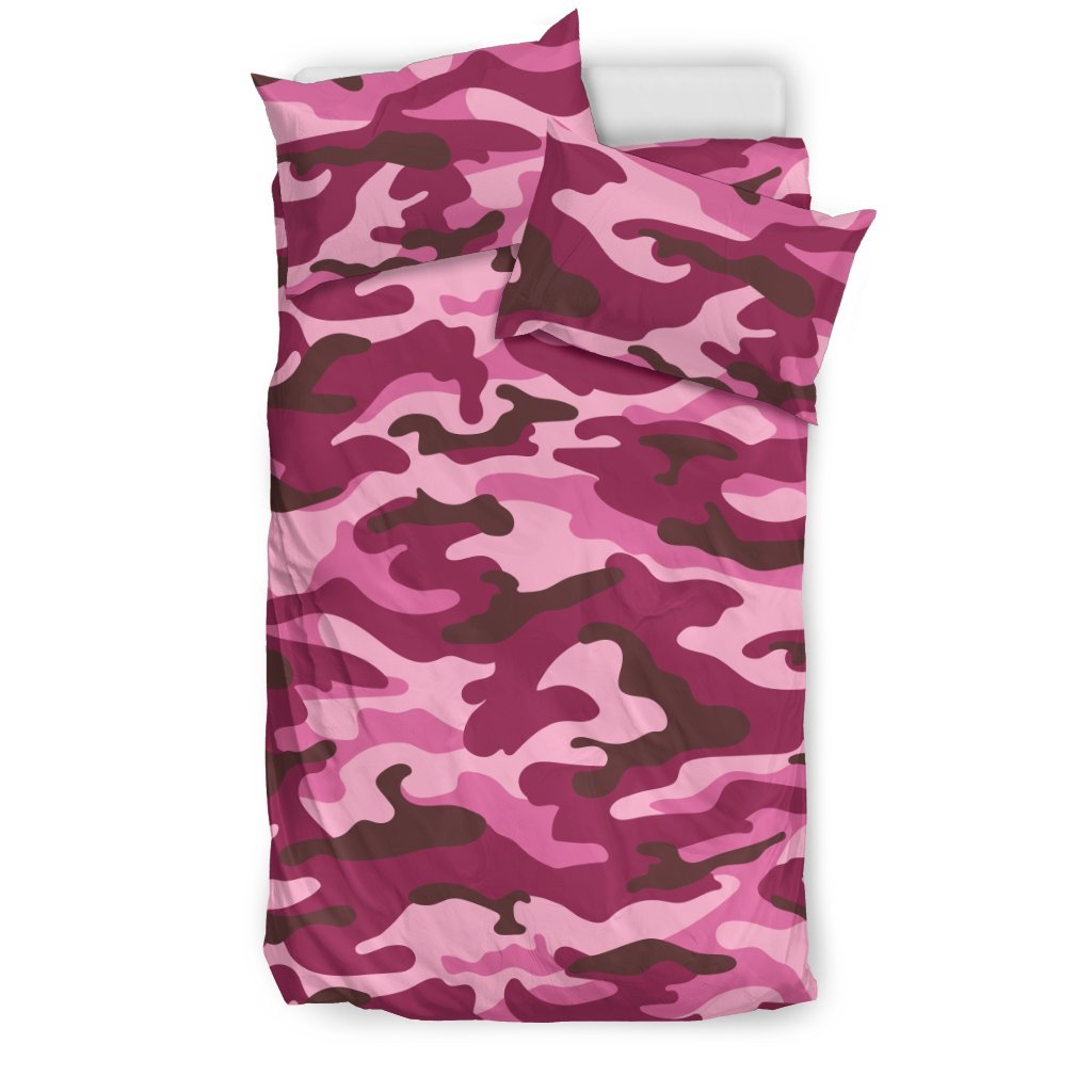 Pink Camouflage Camo Urban 3D Customized Duvet Cover Bedding Sets