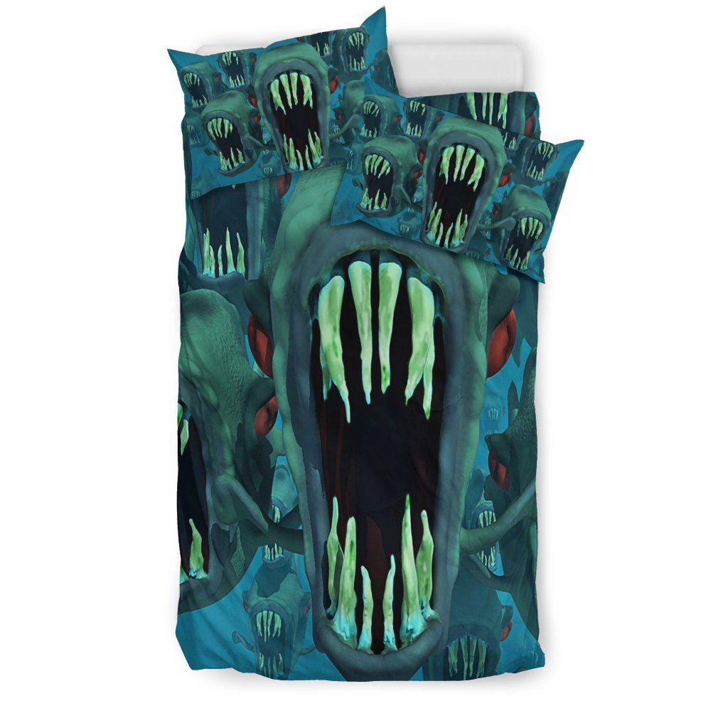 Piranhas 3D Customized Duvet Cover Bedding Sets