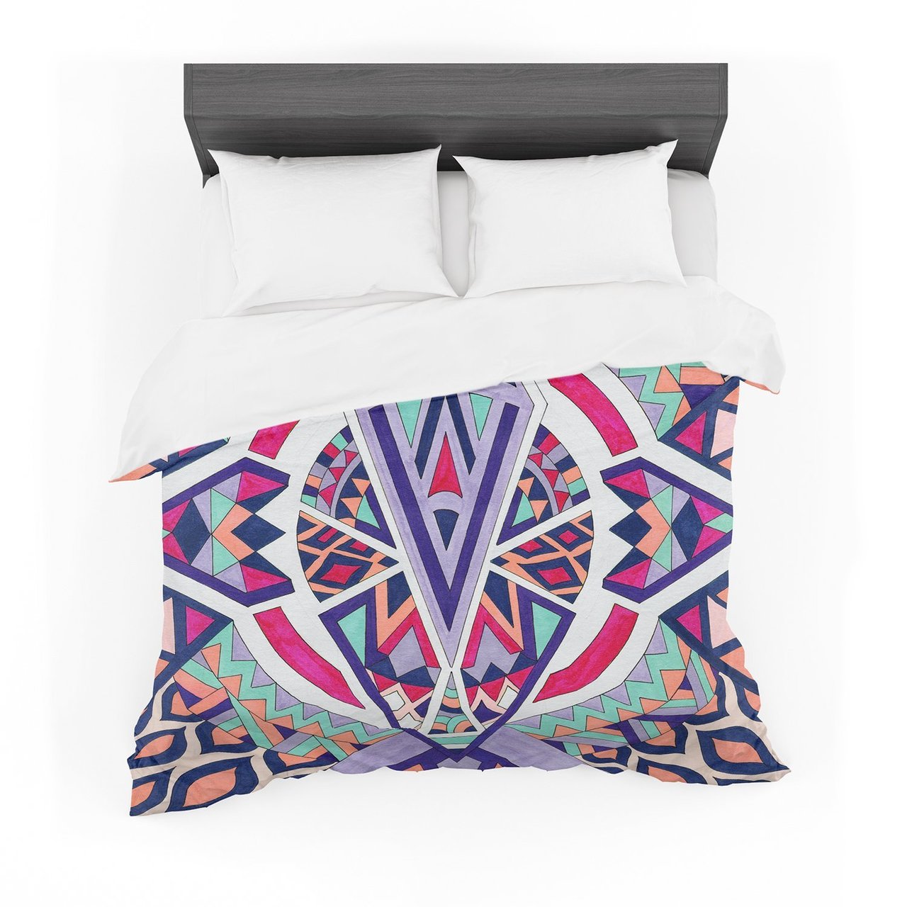 Pom Graphic Design ‘Abstract Journey’ Circular Tribal Featherweight3D Customized Duvet Cover Bedding Sets