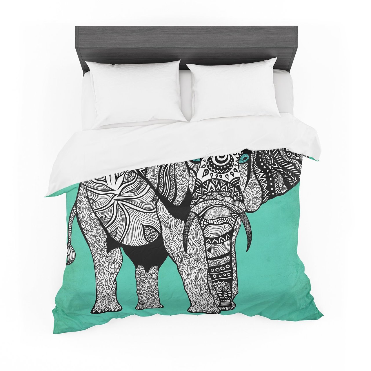 Pom Graphic Design ‘Elephant of Namibia Color’ Cotton3D Customized Duvet Cover Bedding Sets