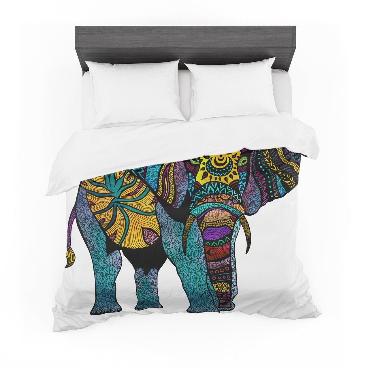 Pom Graphic Design ‘Elephant of Namibia’ Cotton3D Customized Duvet Cover Bedding Sets
