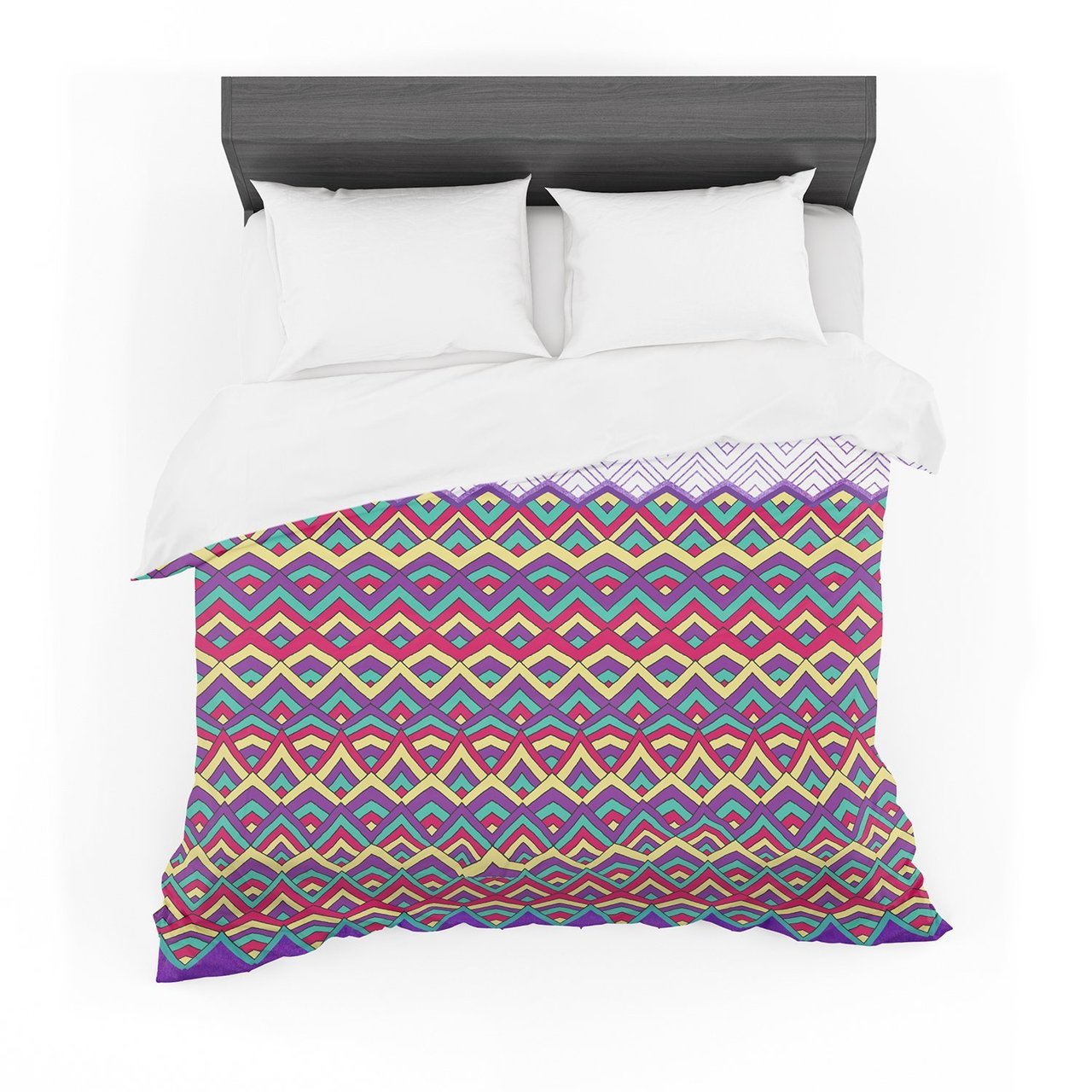 Pom Graphic Design ‘Horizons II’ Cotton3D Customized Duvet Cover Bedding Sets