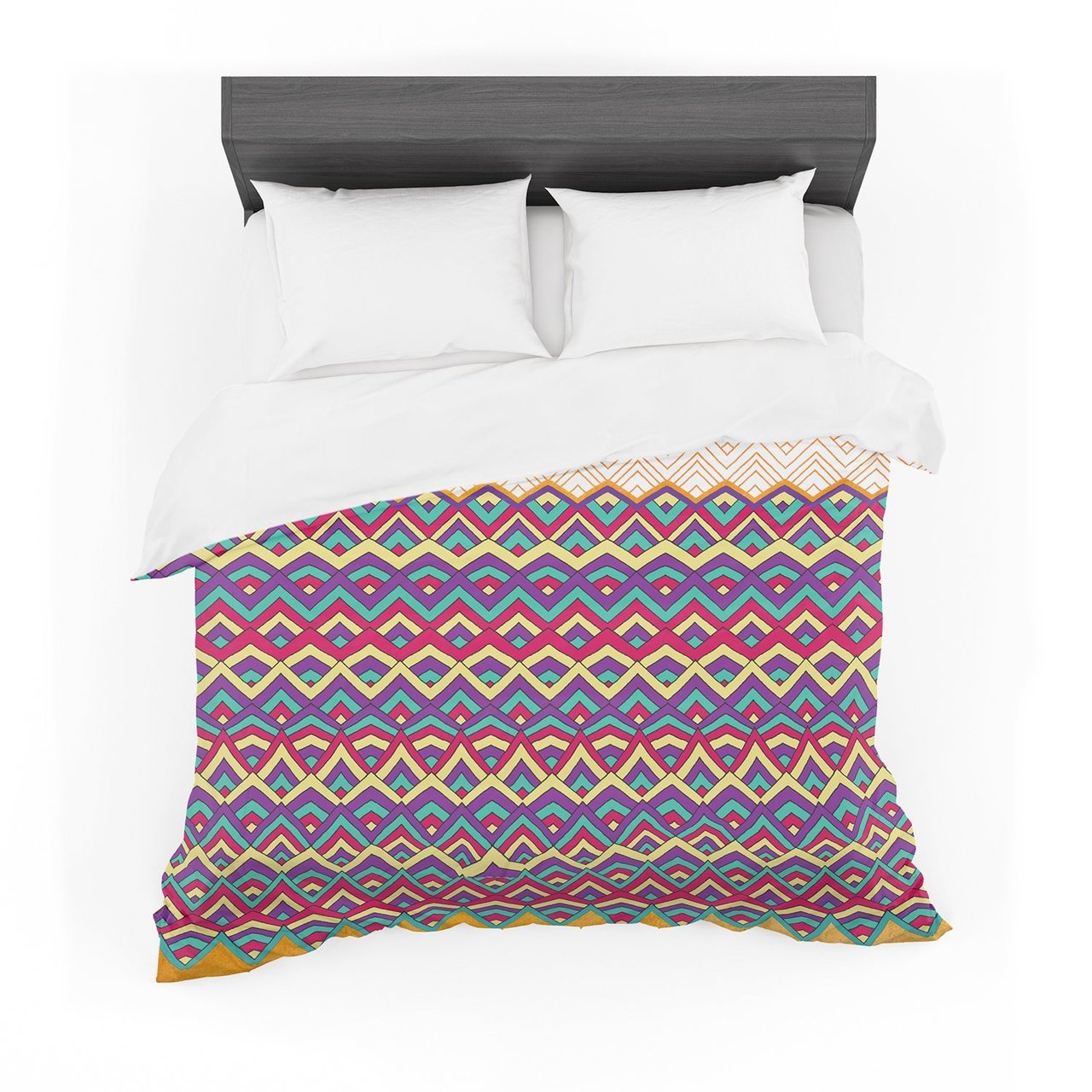 Pom Graphic Design ‘Horizons III’ Cotton3D Customized Duvet Cover Bedding Sets