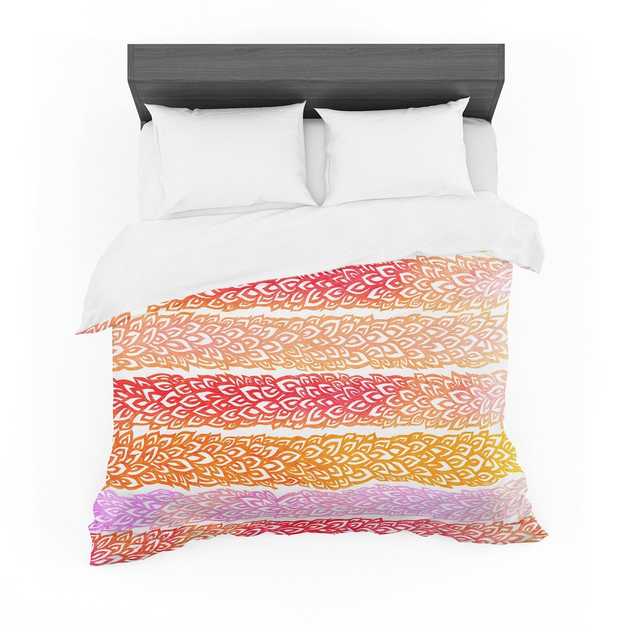 Pom Graphic Design ‘Leafs from Paradise’ Cotton3D Customized Duvet Cover Bedding Sets