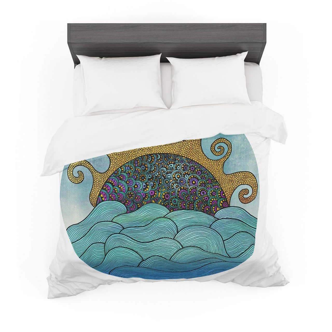 Pom Graphic Design ‘Oceania’ Cotton3D Customized Duvet Cover Bedding Sets