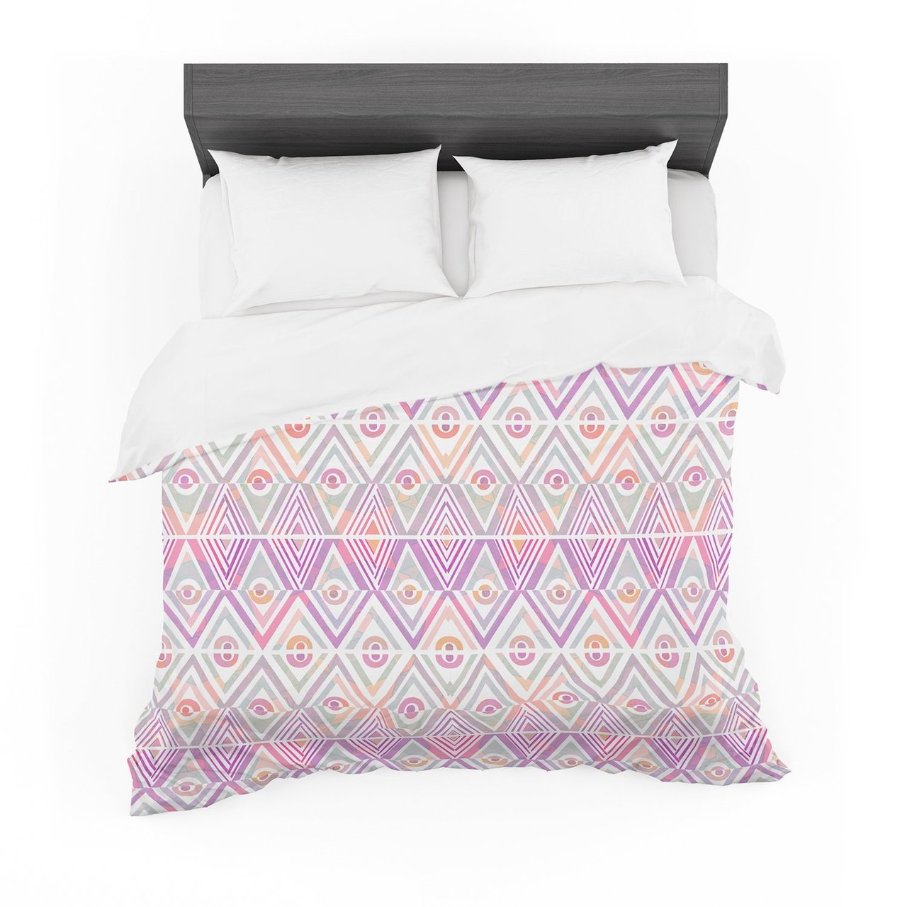 Pom Graphic Design ‘Soft Petal Tribal’ Cotton3D Customized Duvet Cover Bedding Sets