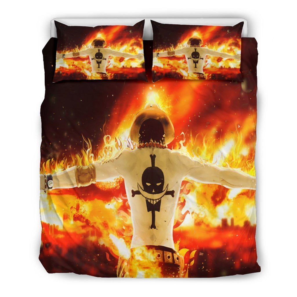 Portgas D. Ace Fire Bedding Set