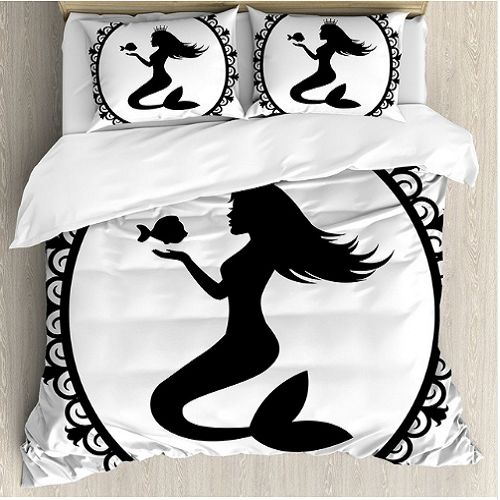 Princess Mermaid Duvet Cover Set