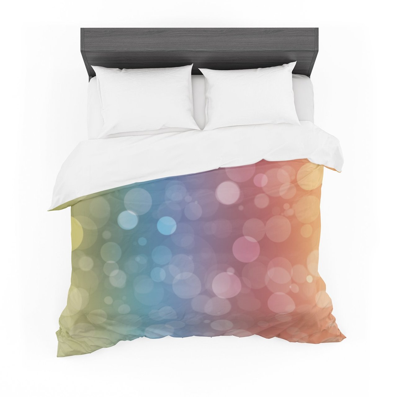 Prism Rainbow Bokeh Cotton3D Customized Duvet Cover Bedding Sets