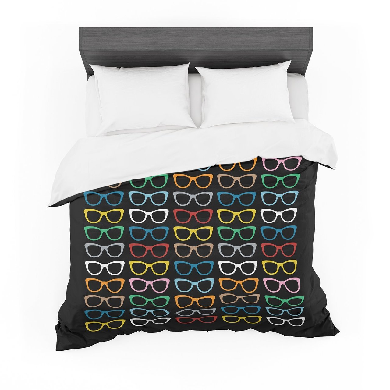 Project M ‘Sun Glasses at Night’ Cotton3D Customized Duvet Cover Bedding Sets