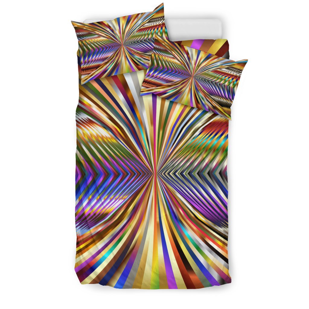 Psychedelic Pattern 3D Customized Duvet Cover Bedding Sets
