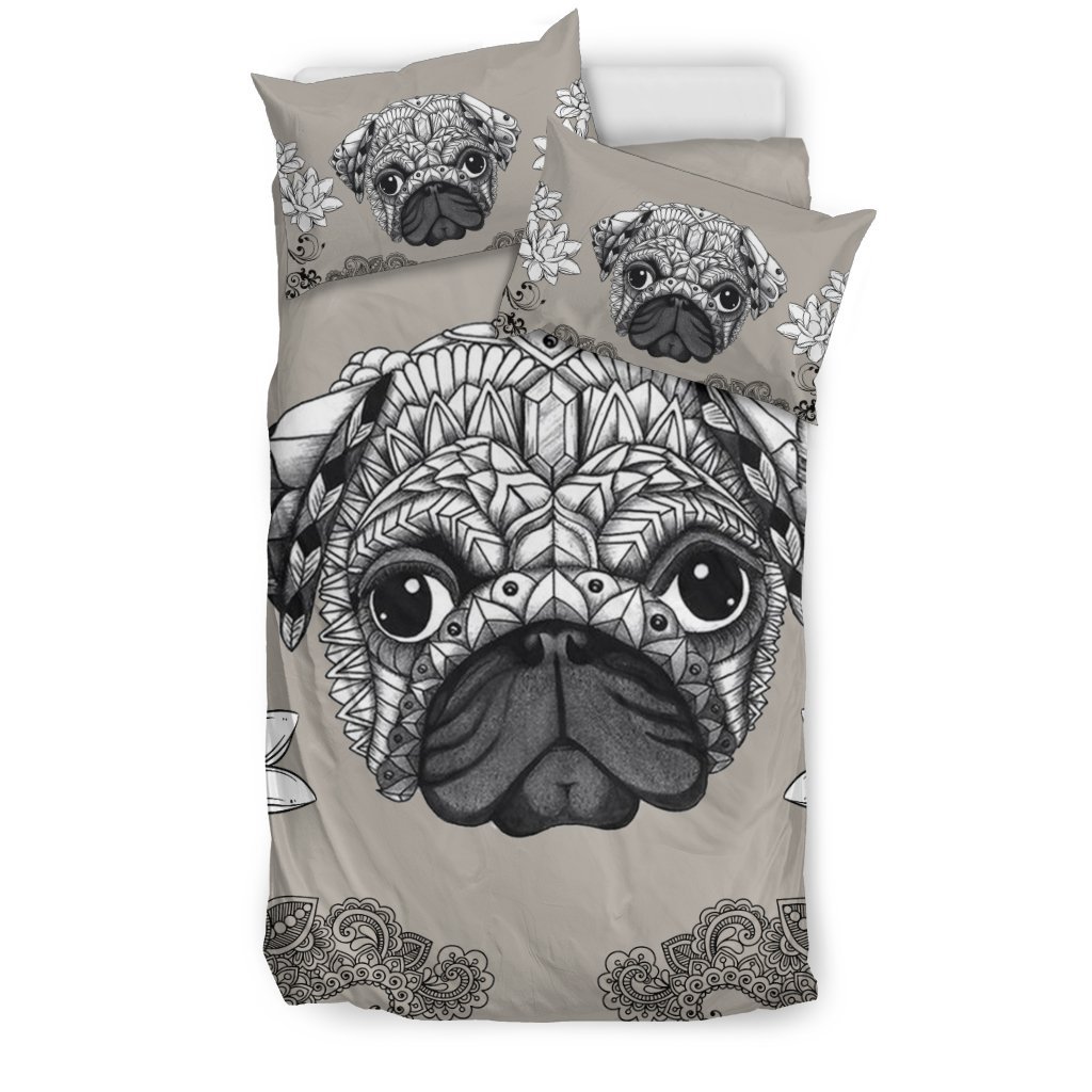 PUG 3D Customized Duvet Cover Bedding Sets