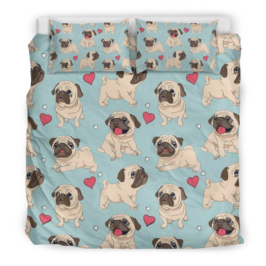 Pug Bedding Set 1