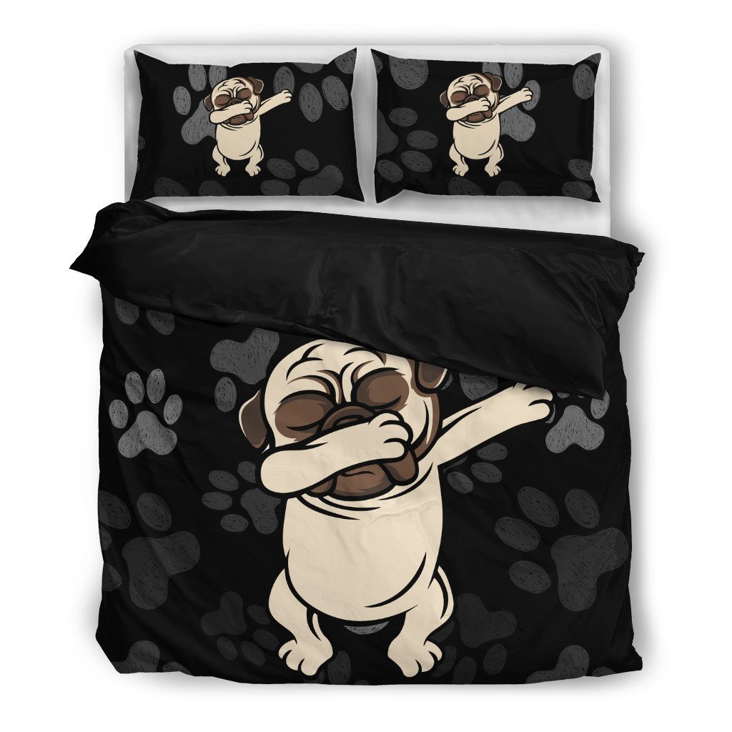 Pug Dab 3D Customized Duvet Cover Bedding Sets