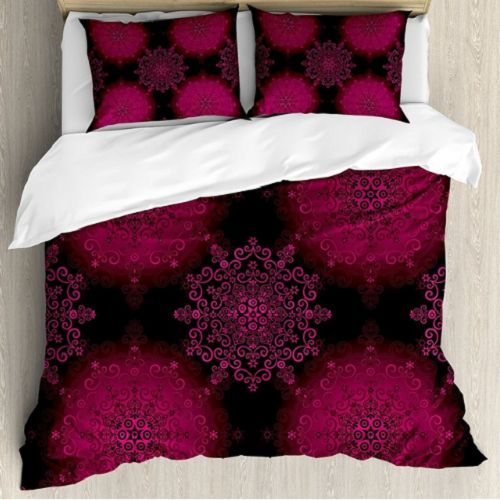 Purple Mandala Duvet Cover Set