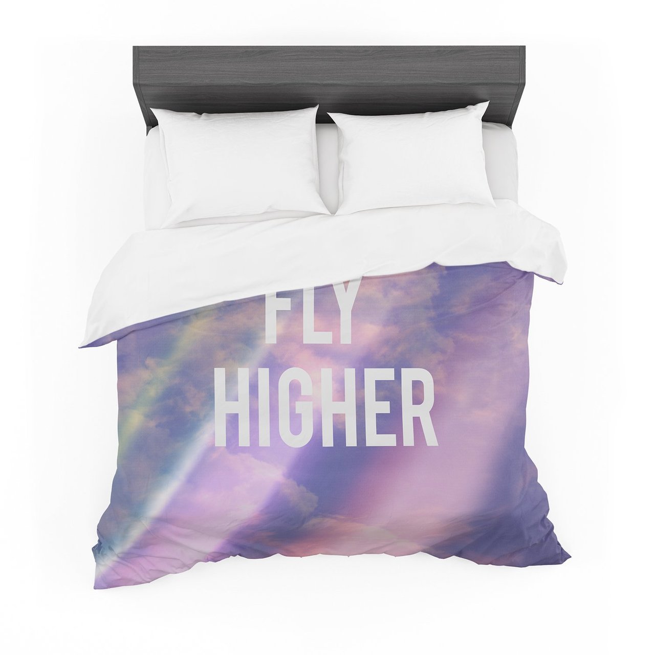 Rachel Burbee ‘Fly Higher’ Cotton3D Customized Duvet Cover Bedding Sets