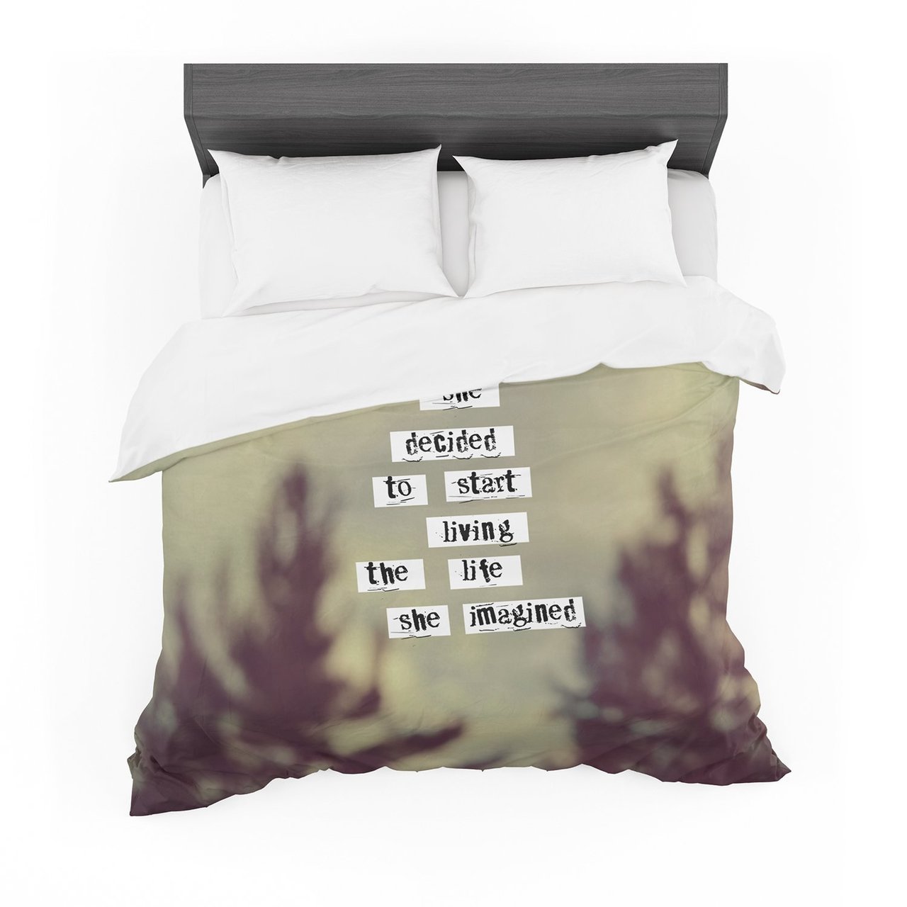 Rachel Burbee ‘Her Life’ Cotton3D Customized Duvet Cover Bedding Sets