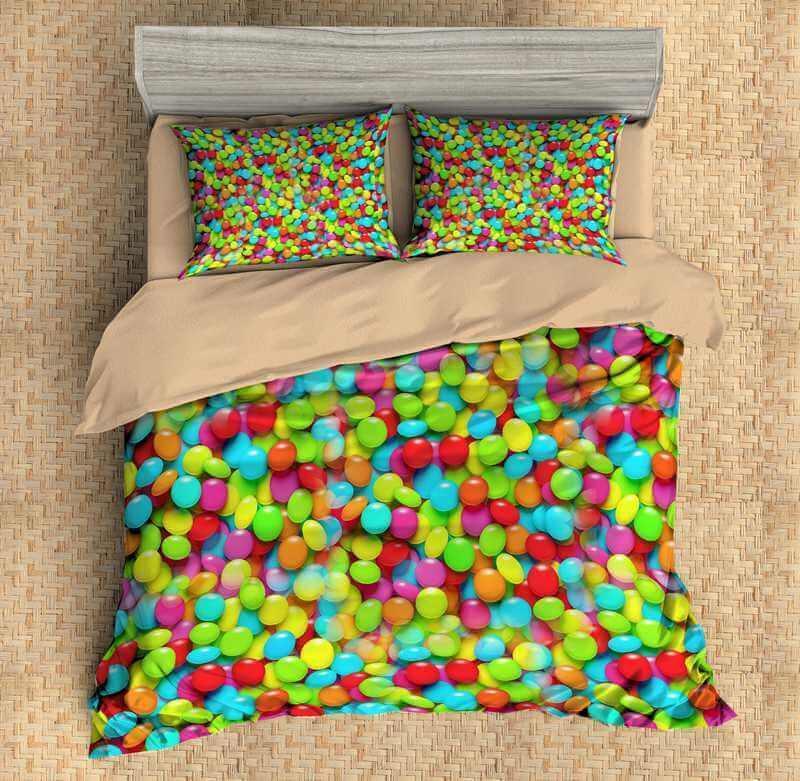 Rainbow 4 3D Customized Duvet Cover Bedding Sets