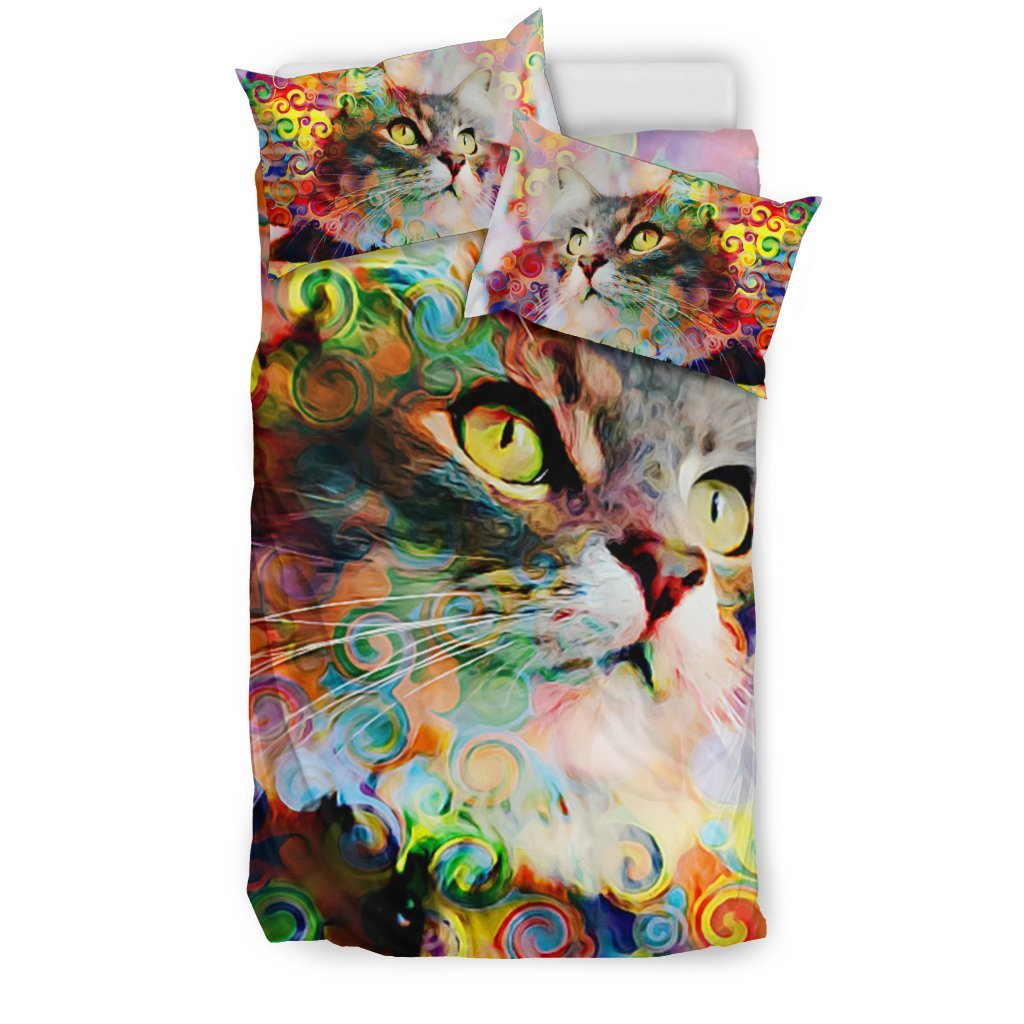 Rainbow Cat GearWanta3D Customized Duvet Cover Bedding Sets