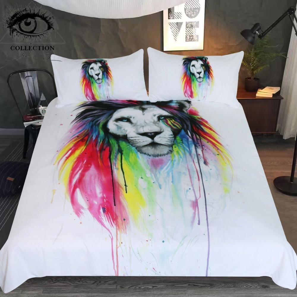 Rainbow Mane by Pixie Cold Art Bedding Set