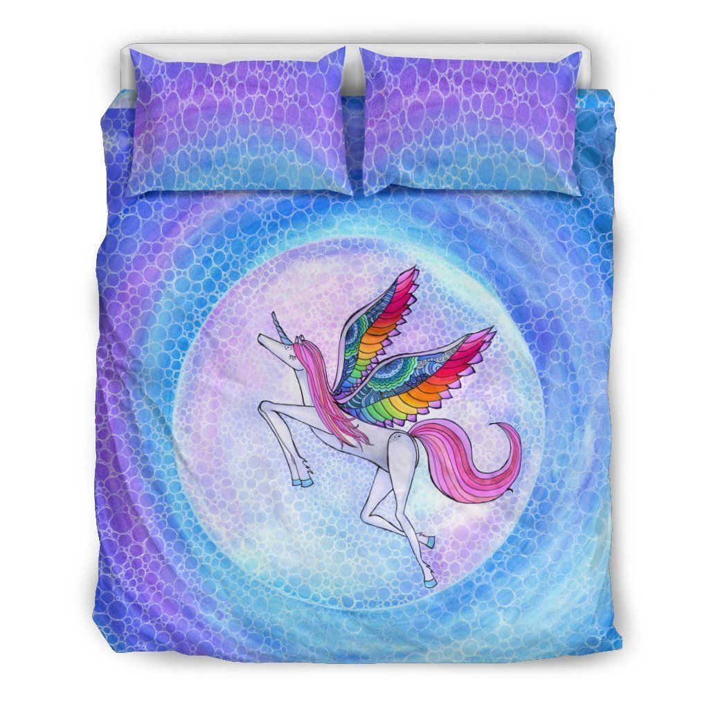 Rainbow Unicorn Bedding Set