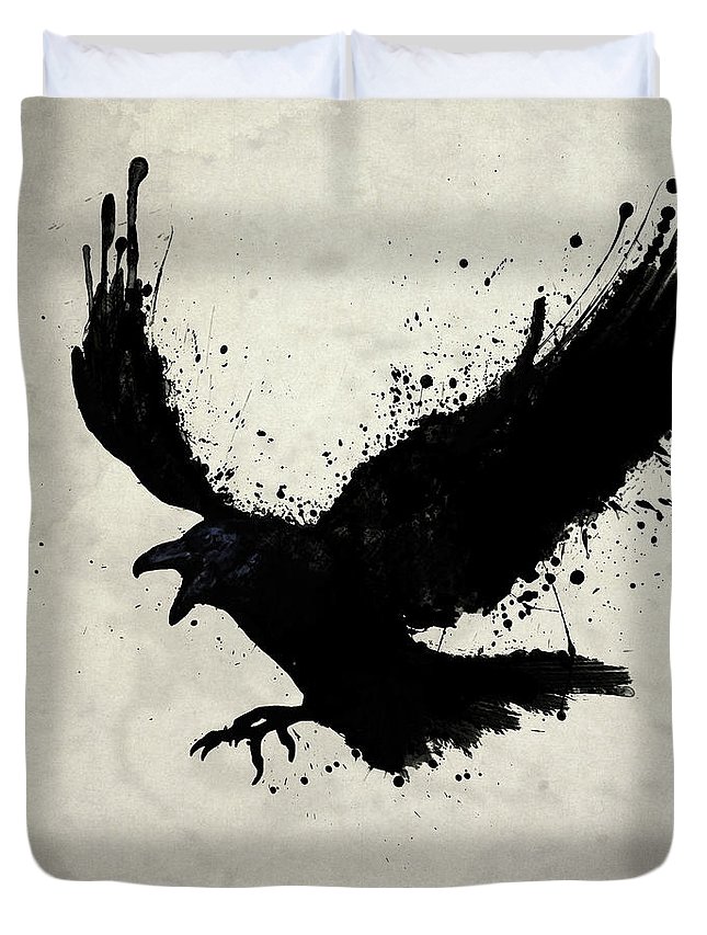Raven 3D Customized Duvet Cover Bedding Sets