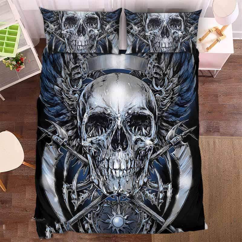 Reaper kull 3D Customized Duvet Cover Bedding Sets