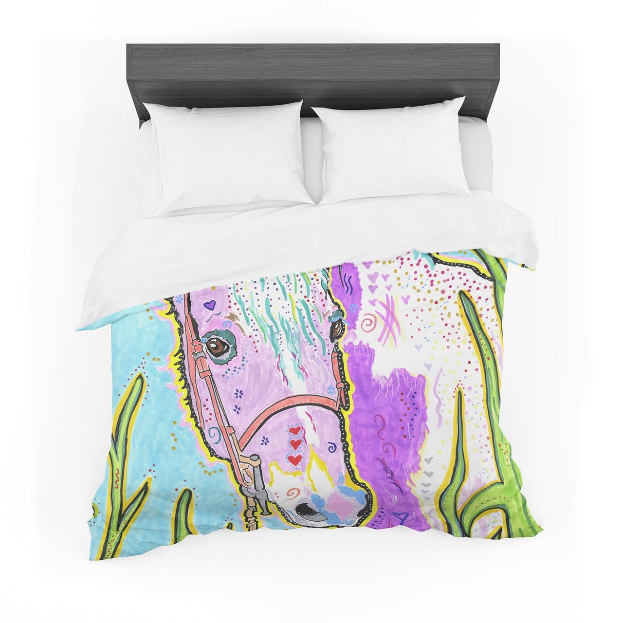 Rebecca Fischer ‘Nemo’ Horse Featherweight3D Customized Duvet Cover Bedding Sets