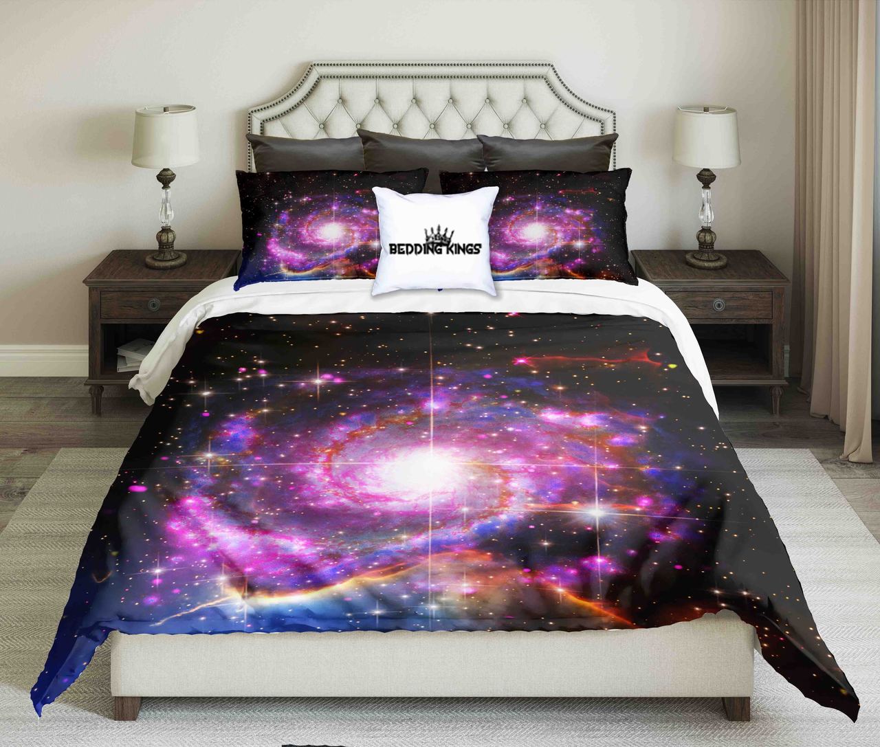 Remarkable Galaxy Design | kings3D Customized Duvet Cover Bedding Sets