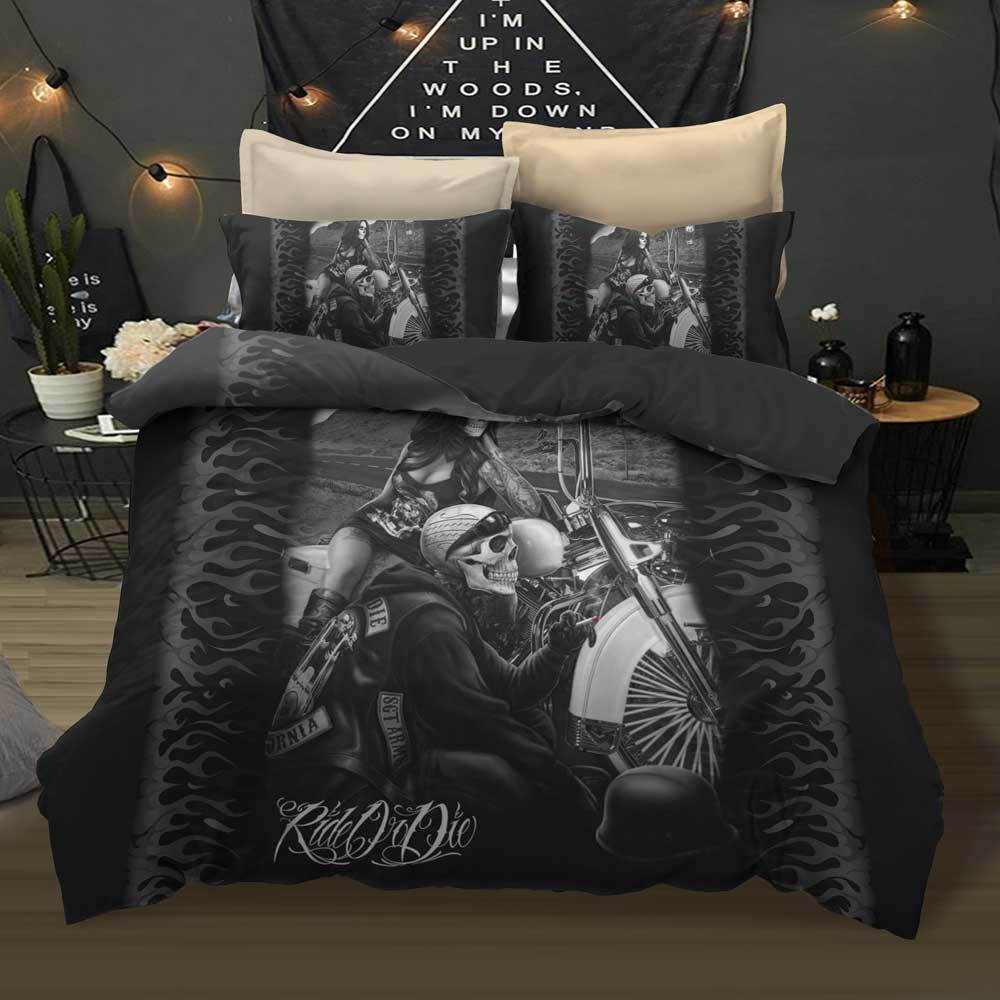 Ride or Die V33D Customized Duvet Cover Bedding Sets