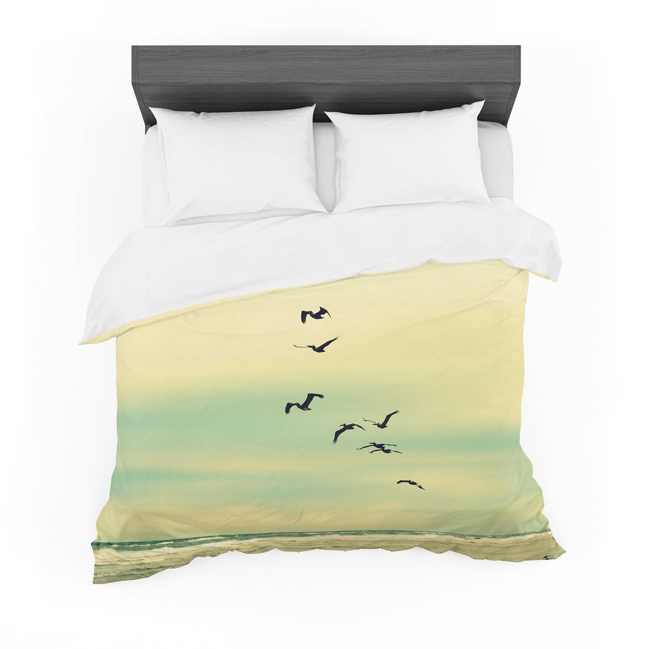 Robin Dickinson ‘Across The Endlessea’ Birds Cotton3D Customized Duvet Cover Bedding Sets