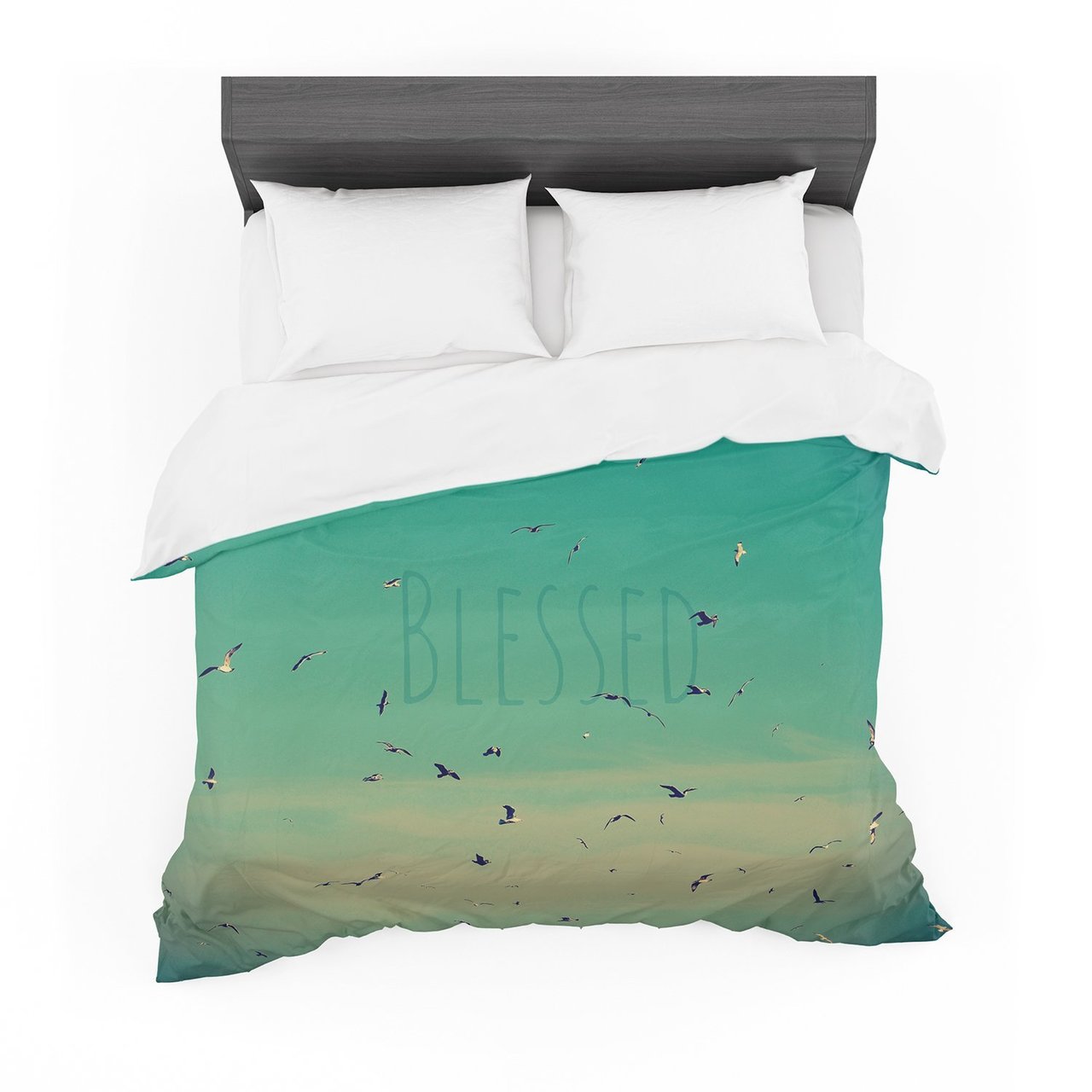 Robin Dickinson ‘Blessed’ Birds Cotton3D Customized Duvet Cover Bedding Sets