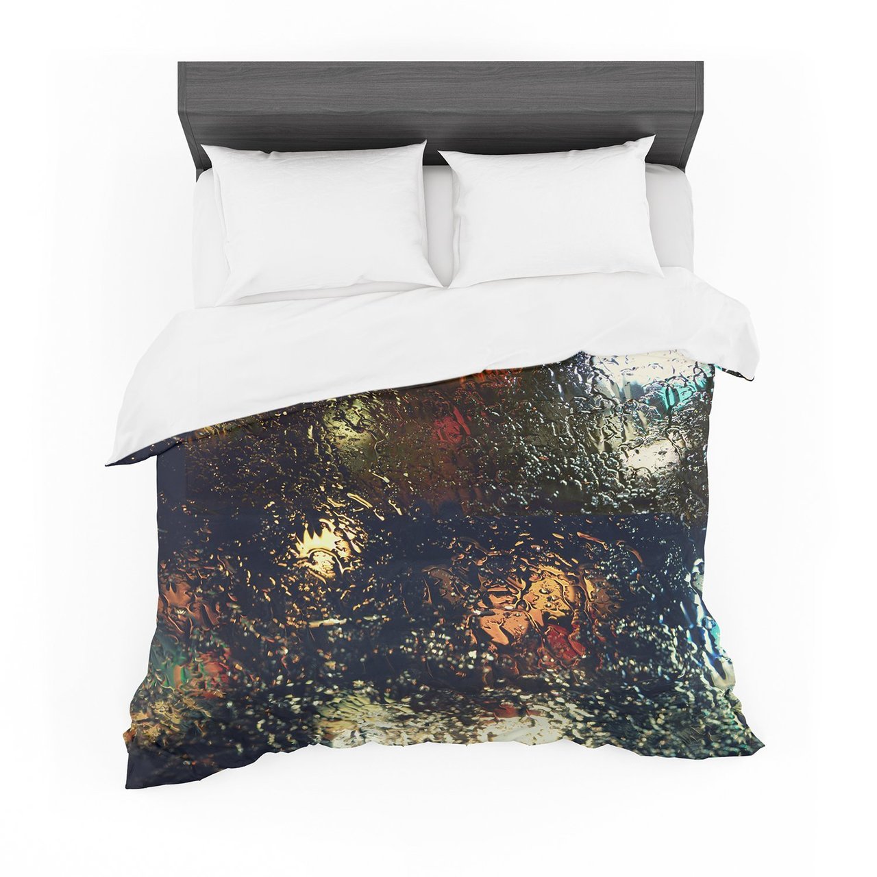 Robin Dickinson ‘Blinded’ Water Black Featherweight3D Customized Duvet Cover Bedding Sets