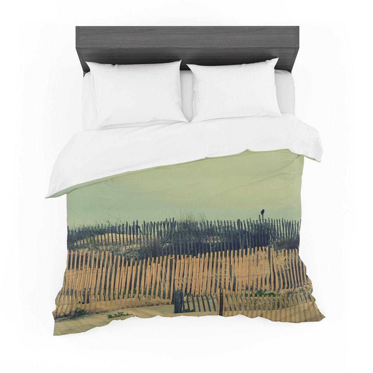 Robin Dickinson ‘Carova Dunes’ Beach Cotton3D Customized Duvet Cover Bedding Sets