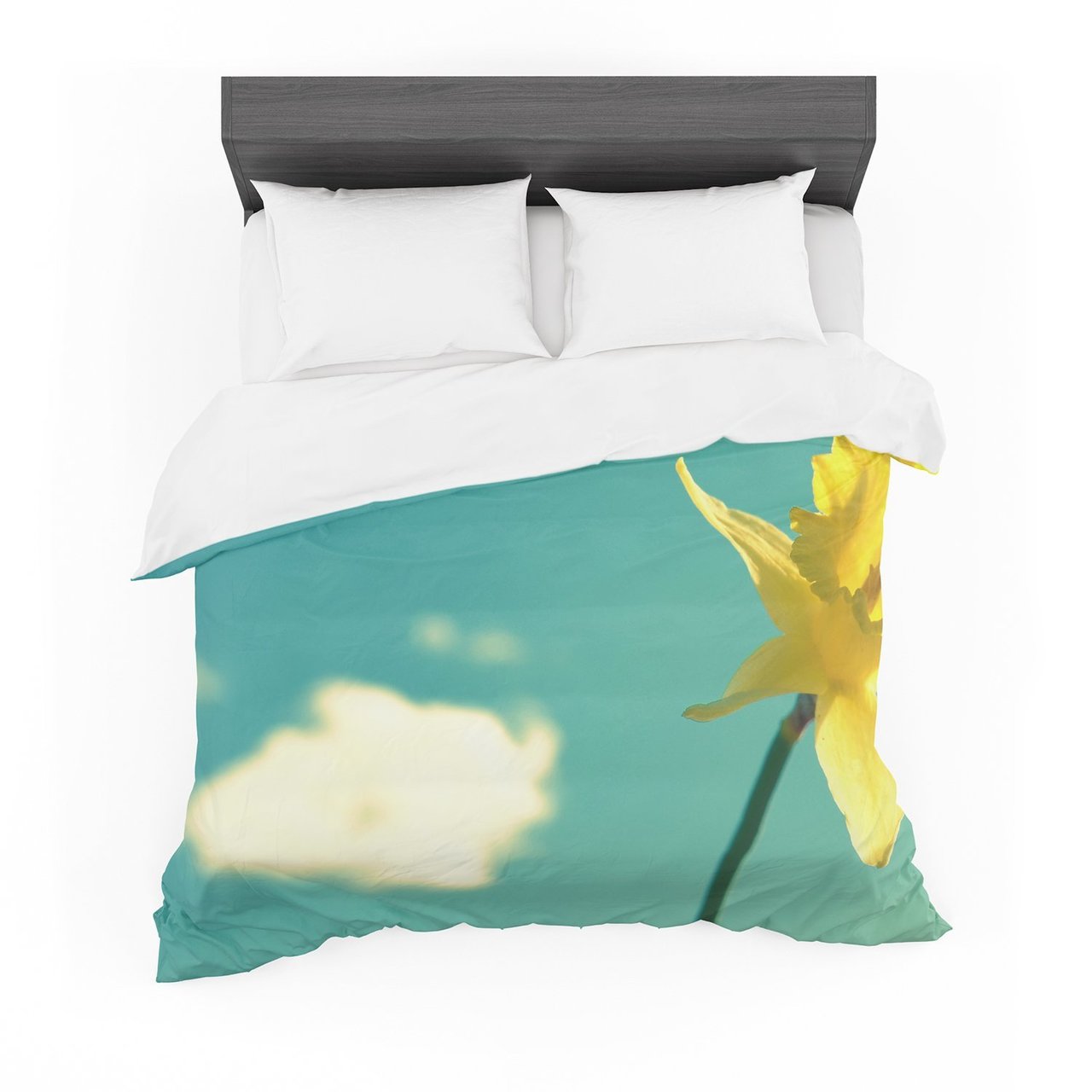 Robin Dickinson ‘Daffodil’ Cotton3D Customized Duvet Cover Bedding Sets