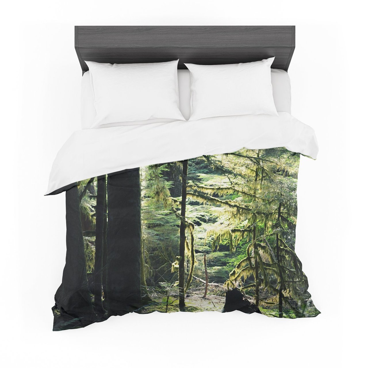 Robin Dickinson ‘Enchanted Forest’ Green Featherweight3D Customized Duvet Cover Bedding Sets