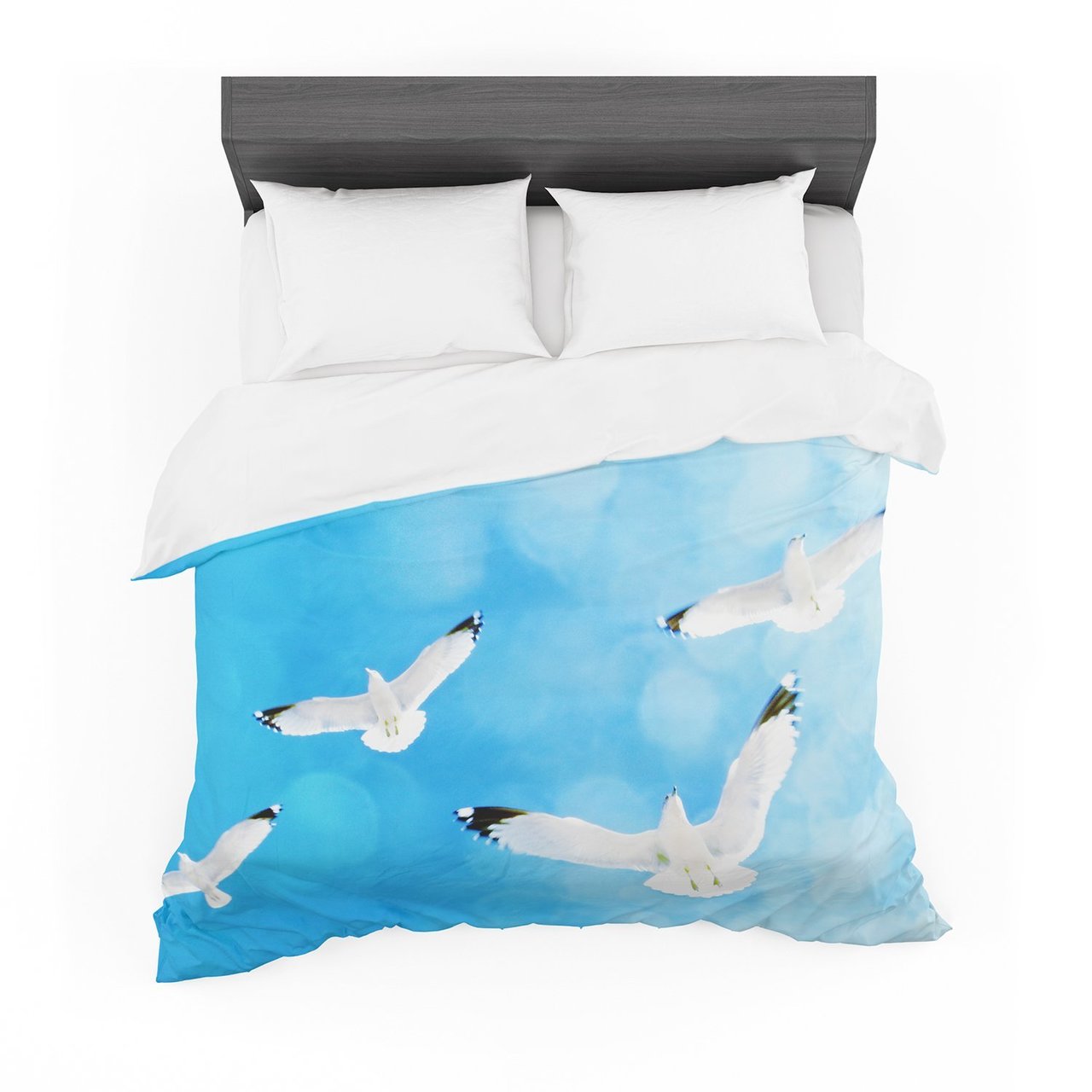 Robin Dickinson ‘Fly Free’ Birdsky Featherweight3D Customized Duvet Cover Bedding Sets