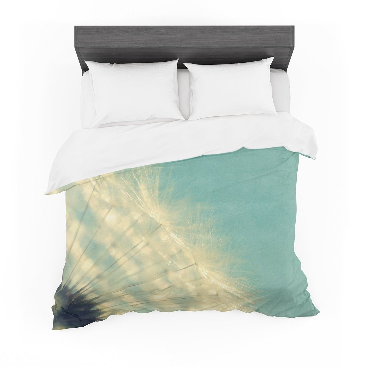 Robin Dickinson ‘Just Dandy’ Blue White Cotton3D Customized Duvet Cover Bedding Sets