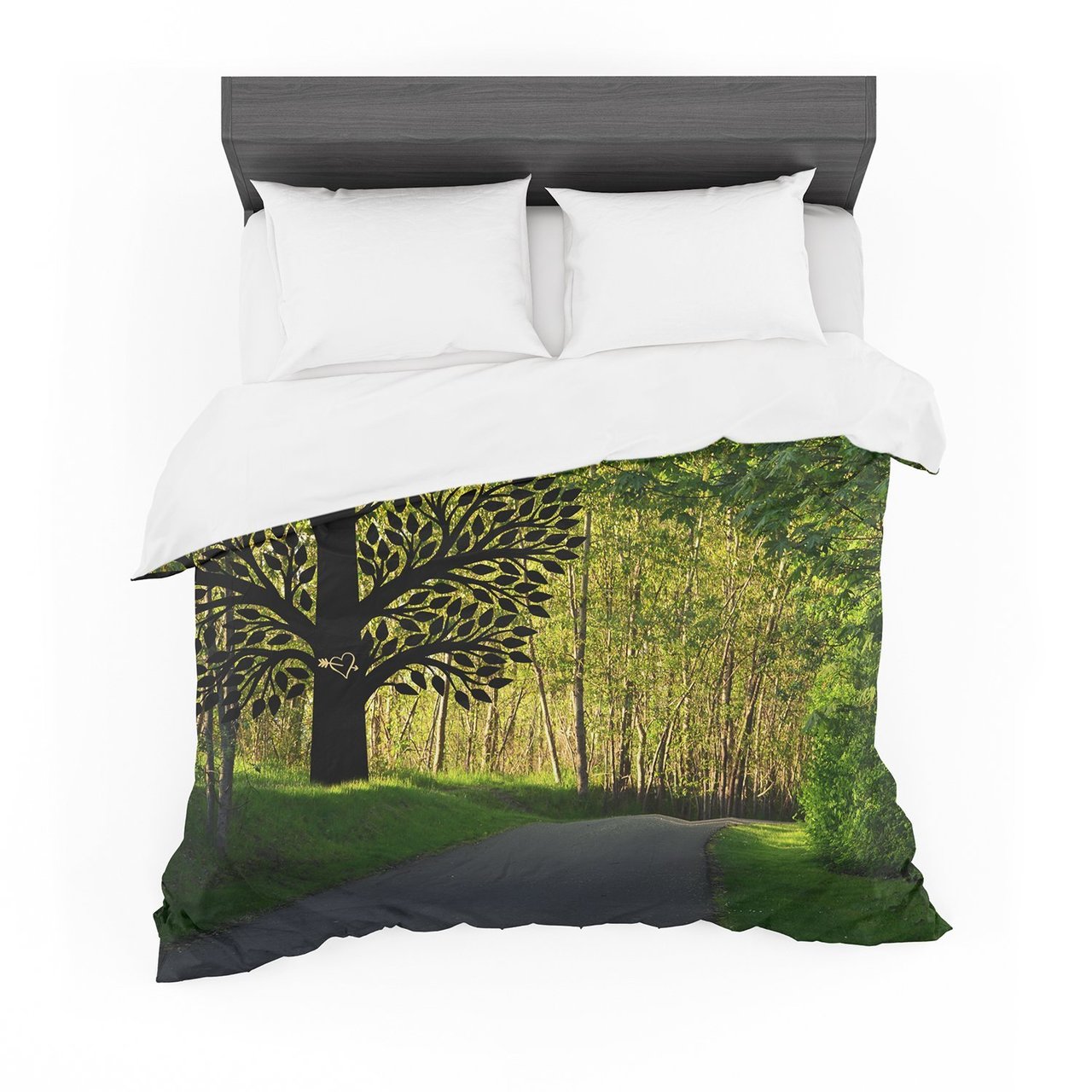 Robin Dickinson ‘Love Nature’ Forest Featherweight3D Customized Duvet Cover Bedding Sets