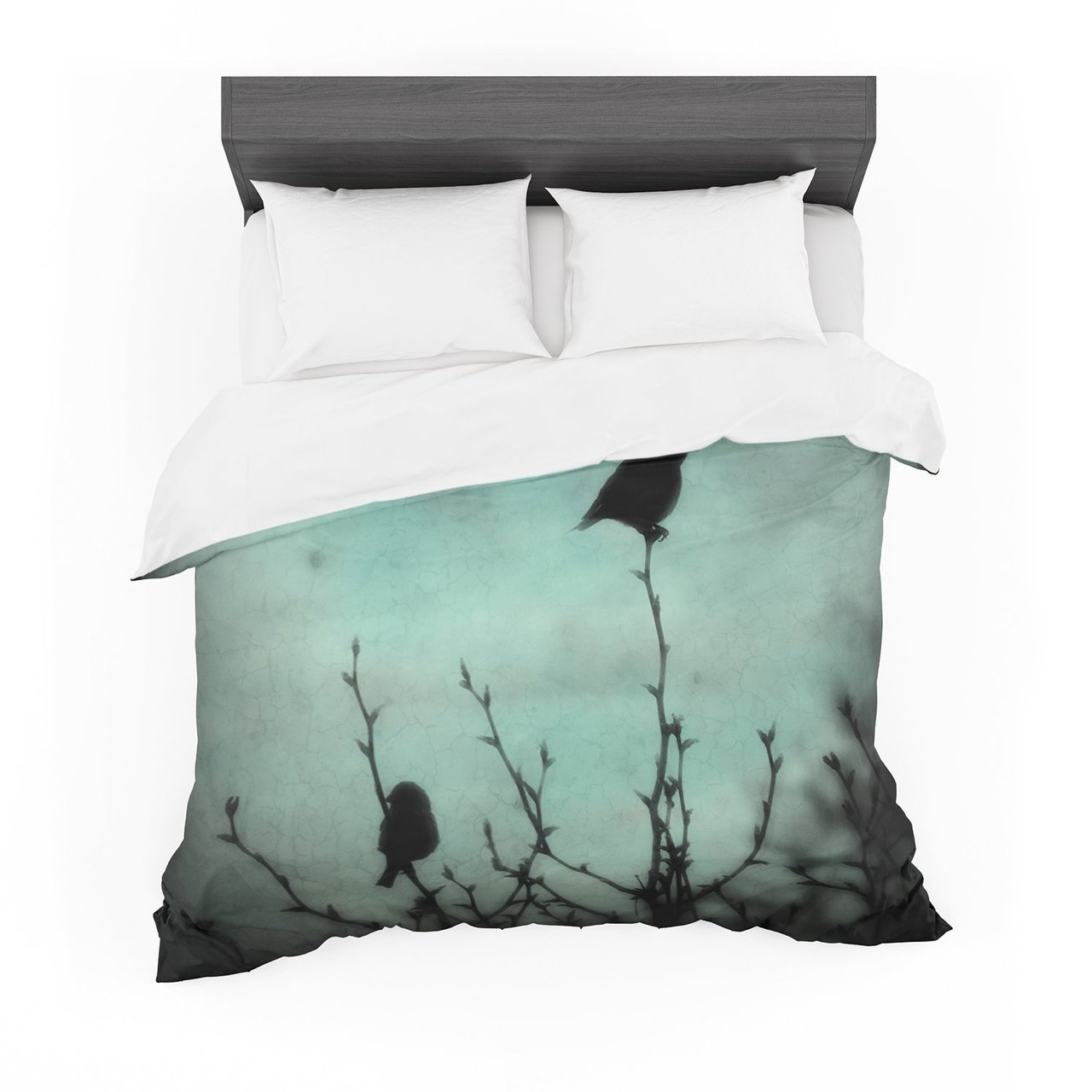 Robin Dickinson ‘On Top’ Teal Dark Featherweight3D Customized Duvet Cover Bedding Sets