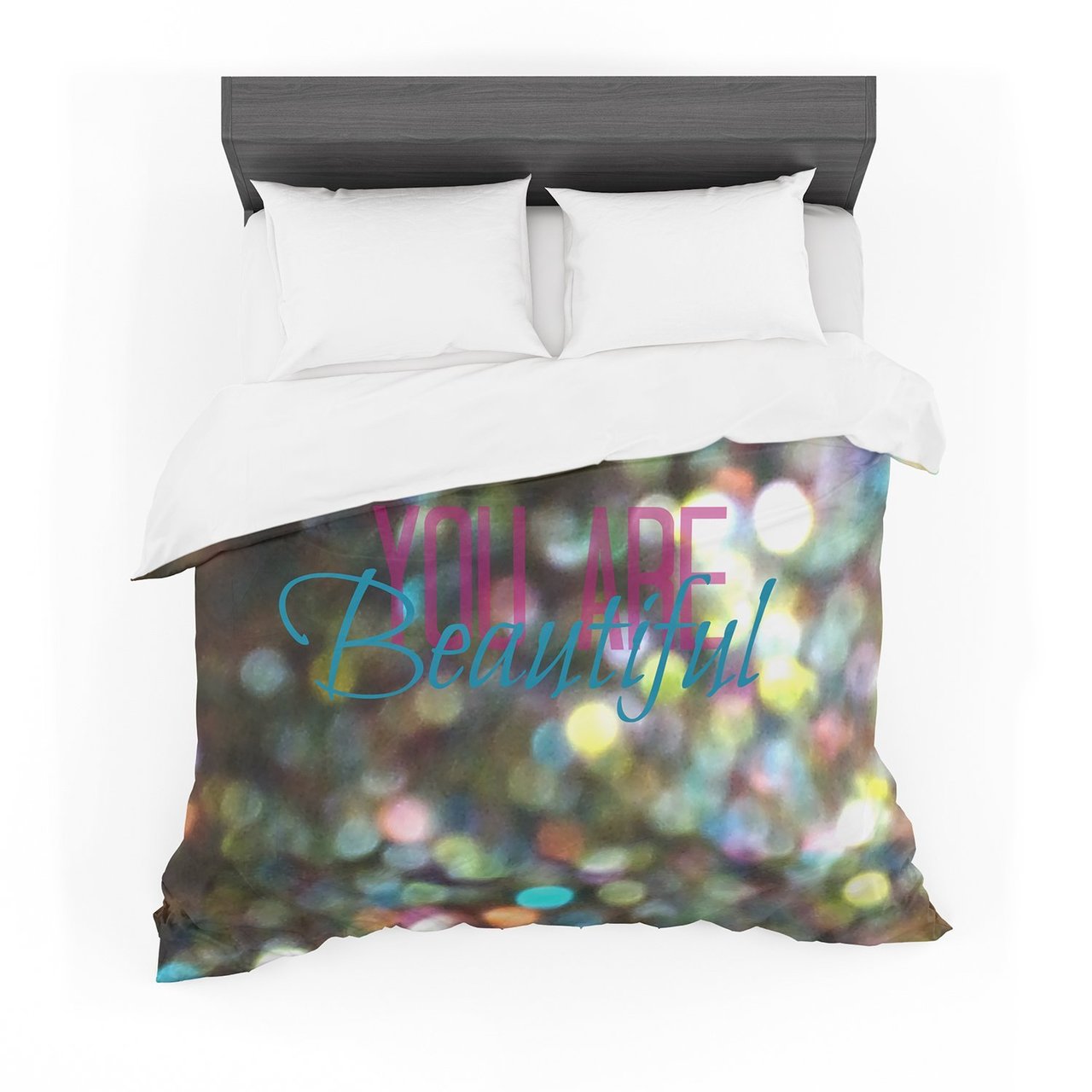Robin Dickinson ‘You Are Beautiful II’ Art Object Cotton3D Customized Duvet Cover Bedding Sets