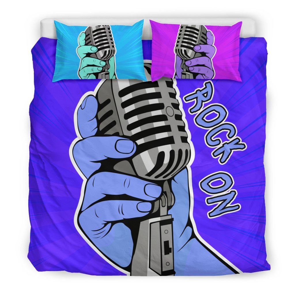 Rock On for Music Freaks3D Customized Duvet Cover Bedding Sets