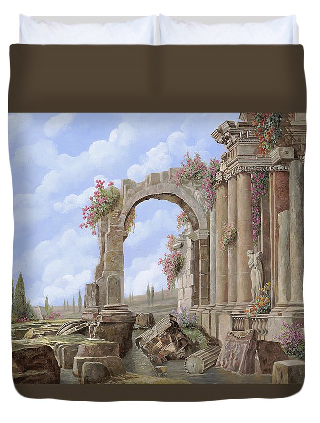 Roman Ruins 3D Customized Duvet Cover Bedding Sets